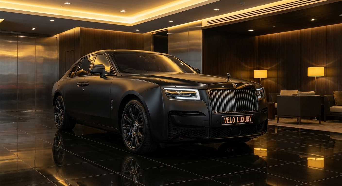 Rolls Royce Ghost 2023 Black Badge for rent in Kuala Lumpur