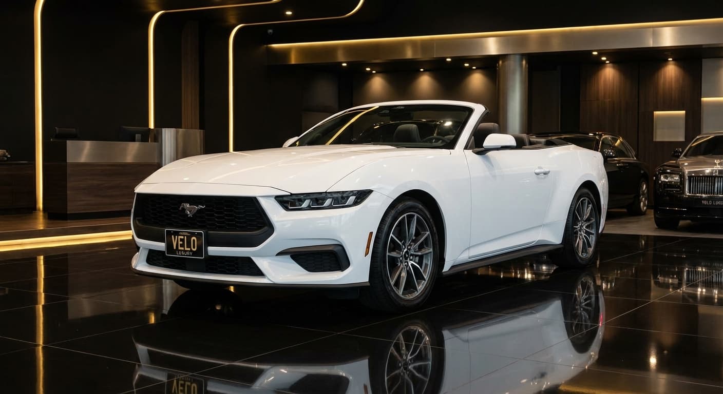 Ford Mustang 2.3 EcoBoost Convertible for rent in Kuala Lumpur