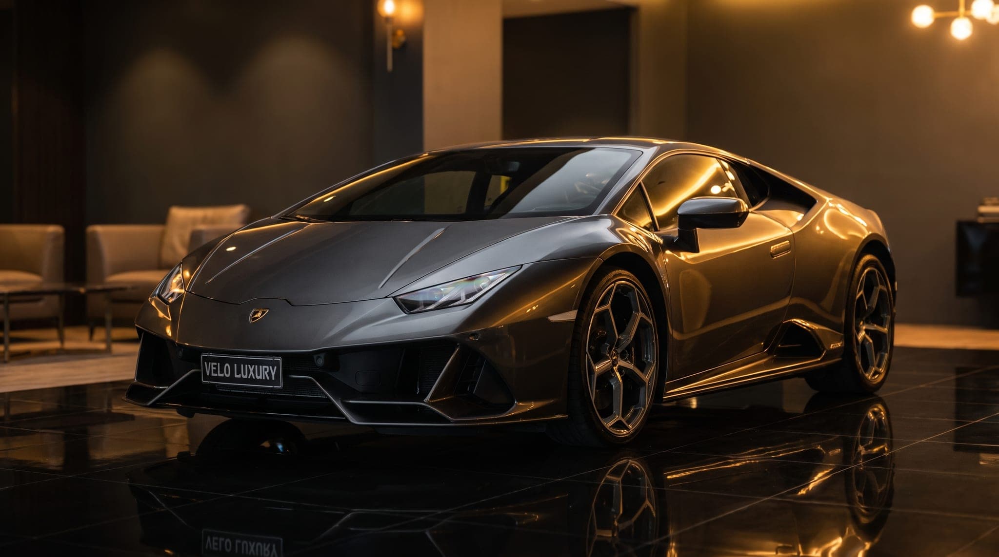 Lamborghini Huracan EVO Coupe for rent in Kuala Lumpur