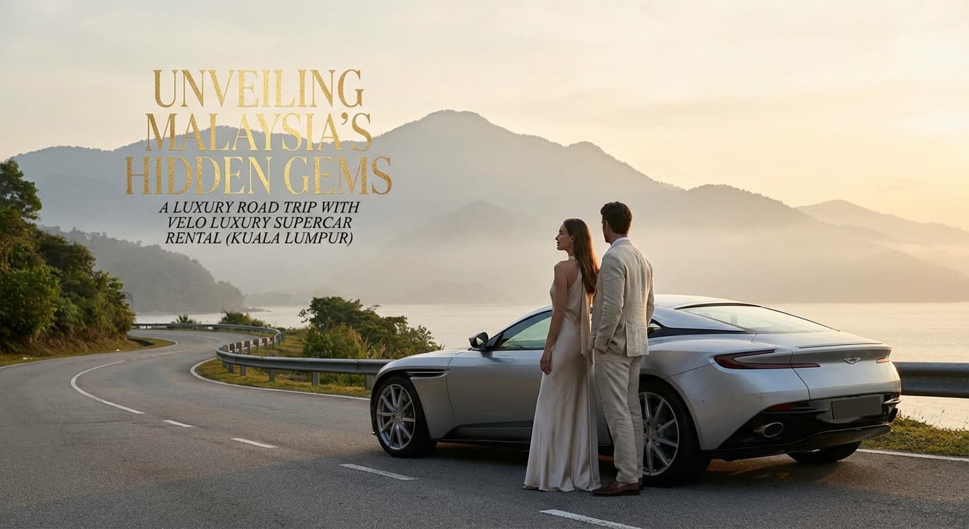 Unveiling Malaysia's Hidden Gems: A Luxury Road Trip with Velo Luxury Supercar Rental (Kuala Lumpur)