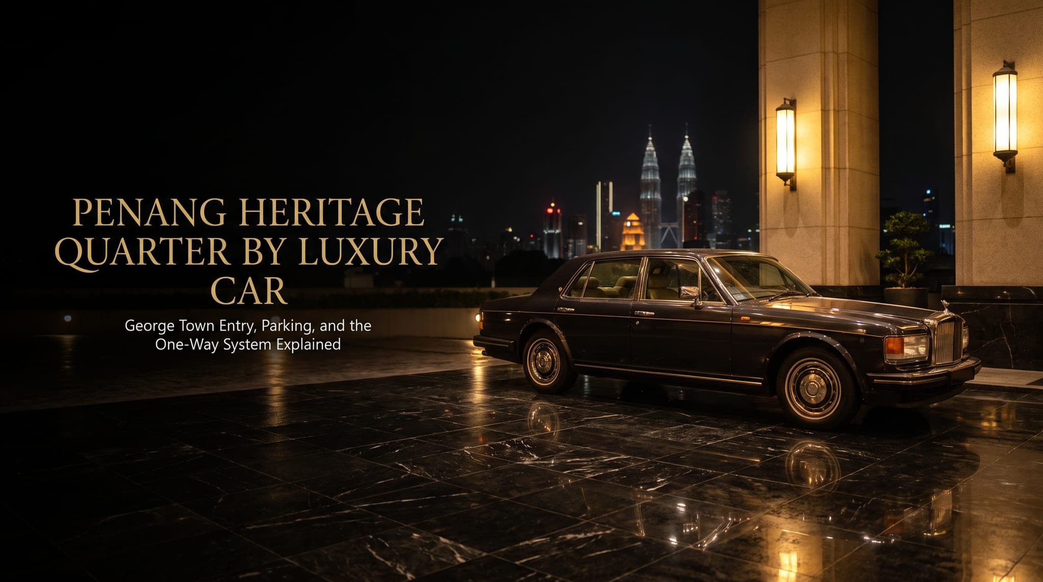 Penang Heritage Quarter by Luxury Car: George Town Entry, Parking, and the One-Way System Explained